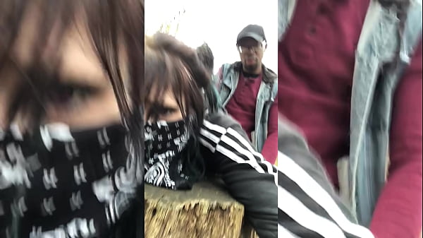 Emo Girl Get Slutted Out In Park Video With Preview thumbnail