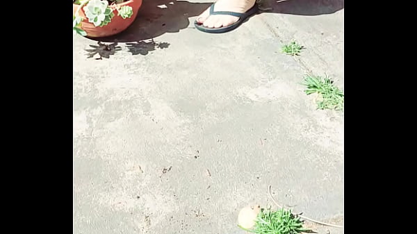 Caring for my plants without my pants 