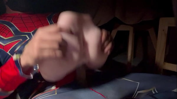 Play MP4 - Spiderman freetime with sex toy&period;