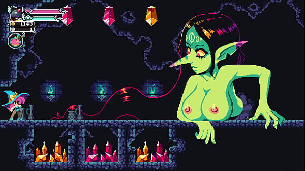 Cuphead style pixel hentai game flipwitch forbidden sex hex p7 