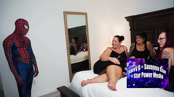 Play MP4 - The Spiderman Surprise&colon; A Night to Remember Reverse Gangbang