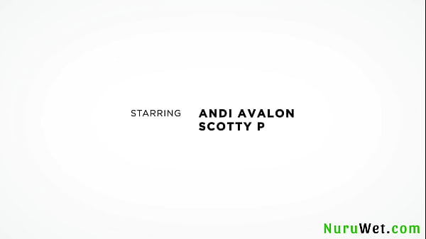 Andi avalon scotty p renew with nuru & nice interracial happy ending 
