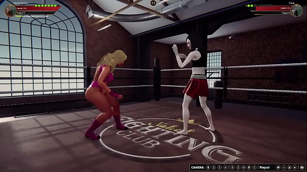 Bambi Bimbo VS Yuna (Naked Fighter 3D)