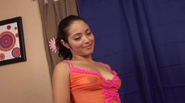 Teen reveals her dense hairy slit 