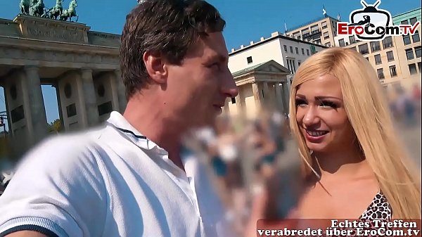 Play MP4 - EroCom Date - Deutsche Blondine bei echtem Blinddate casting abgeschleppt und ohne gummi gefickt