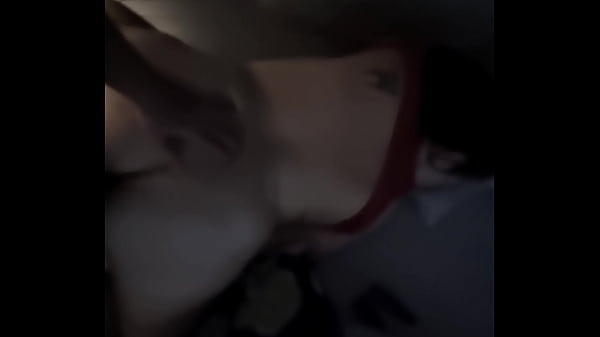 Girlfriend sucks my cock and I_cum on her ass