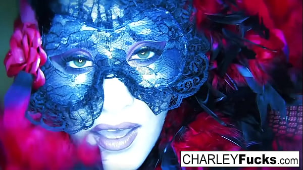 CharleyChase wears some sexy lingerie_and stockings