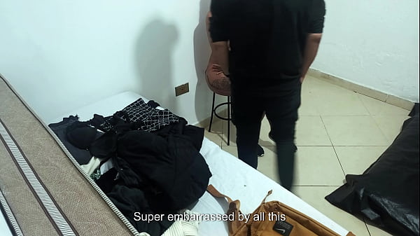 Play MP4 - Immigration agent searches her and makes her undress so he can cum&period;