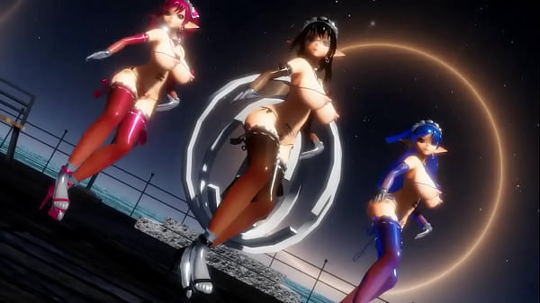 Elf bitch dance senorita mmd sex