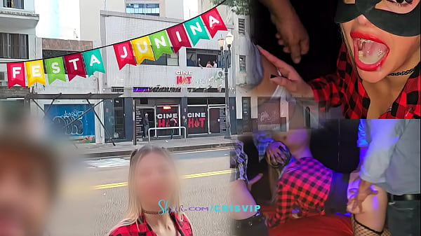 Cristina Almeida Na Festa Junina, Chupando, Fodendo E Engolindo Porra Em Um Gangbang, Putaria No Cinema - Parte 1 thumbnail