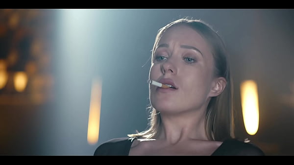 Play MP4 - Beautiful Blonde Smoking Cowgirl Sex - Angelika Grays Blowing Cigarette Smoke Handjob