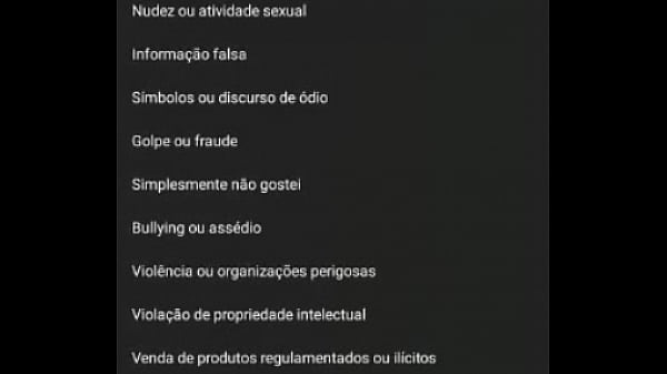 Denunciem essa conta