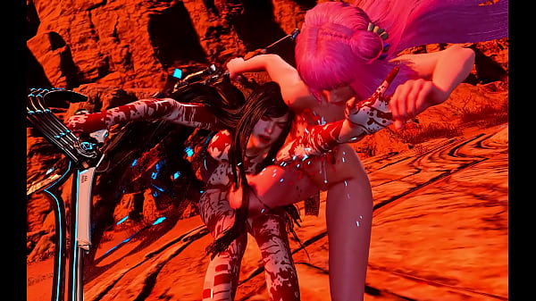 Stellar blade gameplay boss fight science fiction 