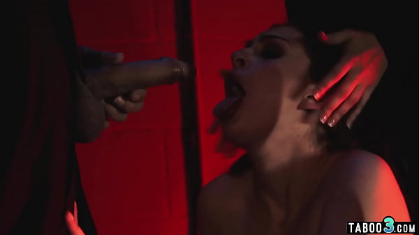 MILF manipulates a shy teen into public strapon_DP