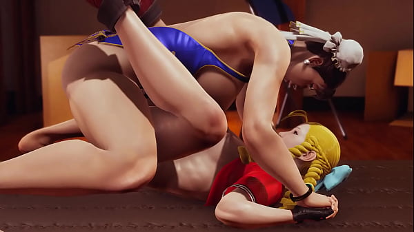 Sf karin kanzuki moans like crazy squirts and has sex with futa chun li futanari animation