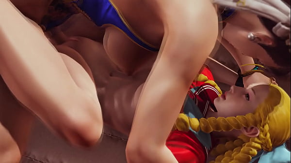Play MP4 - Futa - Street Fighter - Karin Kanzuki gets creampied by Chun Li - 3D Porn