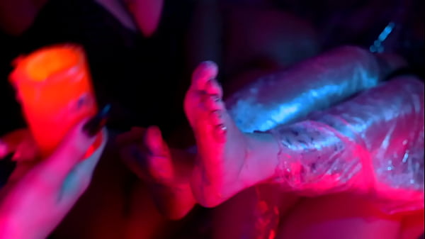 Foot Worship, Tickling Fetish & Wax Play With Bratty Girls! thumbnail
