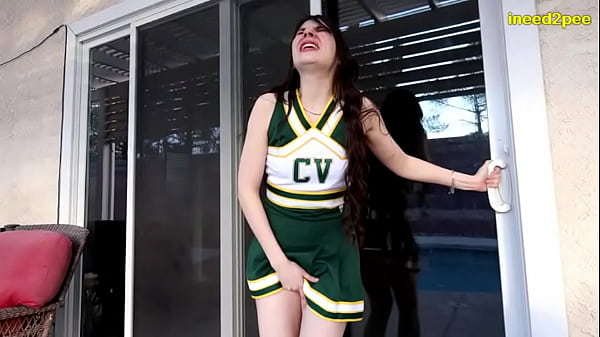 Cheerleader Ziva Feys Actual First Panty Wetting Scene thumbnail
