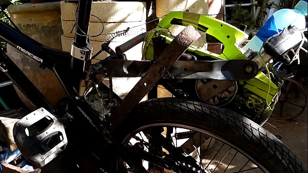 Wide open throttle chainsaw bike