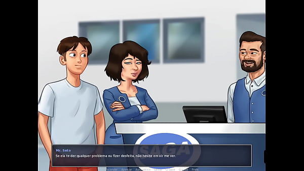 Summertime Saga ep 53 Fui comprar um carro e encontrei_o Kim Jong un