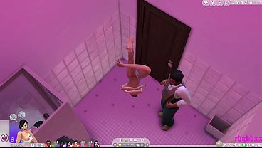 Play MP4 - sims 4 ladyboy having fun with females