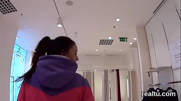 Stunning czech teen getsseduced in the hypermarket and fucked in_pov