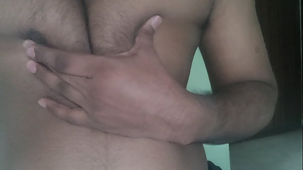 Indian Male boobs fondled and played