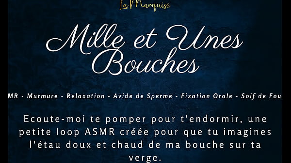 Mille et unes bouches french asmr blowjob dirty talking