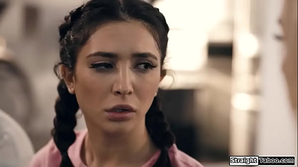 Teen stepdaughter banged_by stepmomand stepdad