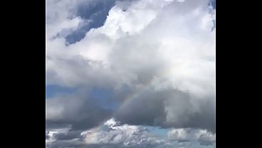 Play MP4 - BEACH DAY WITH A RAINBOW