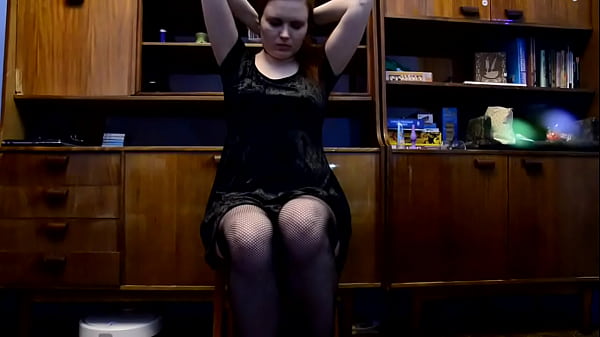 A nymphomaniac housewife pleasures herself again and again when her husband earns money at work 