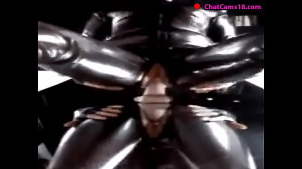 Latex dildo riding 