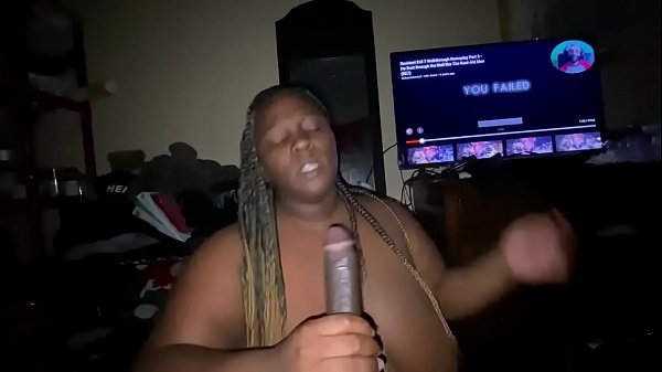 Ebony Bbw C. On Bbc And Keeps Sucking thumbnail