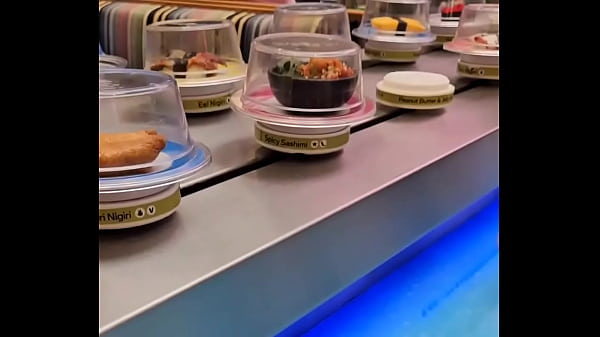 I'm at a conveyor belt sushi place who wants to buy me some sushi 