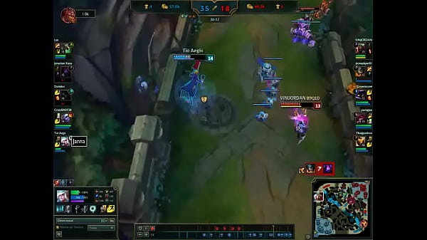 Janna fudendo um zed 