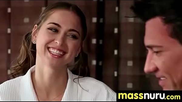 Sweetie gives a hotslippery nuru massage 27