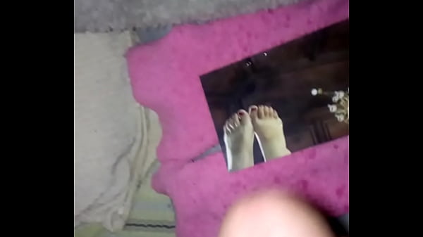 Cum my wife feets photo