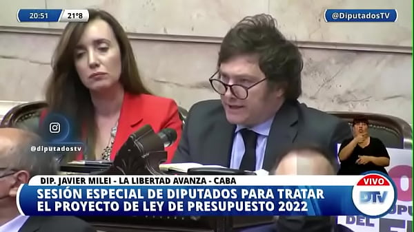 Milei dando c&aacute;tedra 