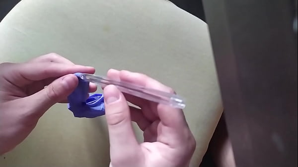 How tomake anartificial ass_out of aglove or artificial vagina