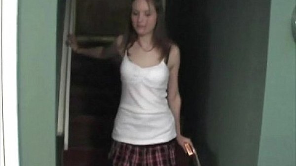 Dagfs little red riding hood likes to touch herself in front of the big bad wolf