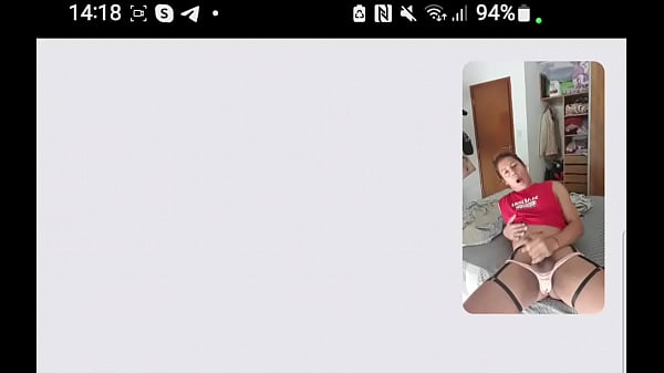 Ladyboy Having Fun On Webcam thumbnail