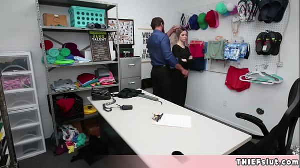 What happens if a_cute muslim chick tries to steal some sex toys at the mall