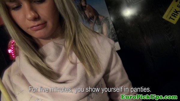 Sexypulled_teen flashes hertits inbar