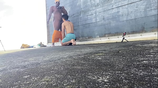 Play MP4 - Daddyblackxxx1 FUCKS ERICSOCKZ OUTDOORS