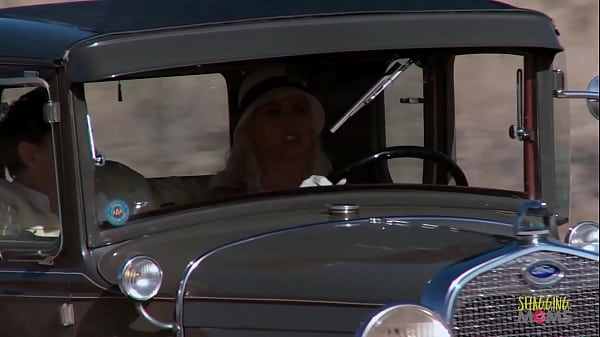 Play MP4 - Three naughty girls and a rich guy talked a gas station worker into having group sex with them&period;