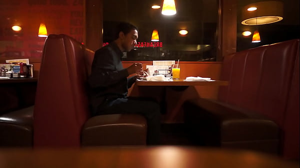 Indian guy_eats American breakfast