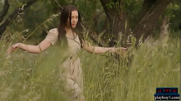 Hot brunette models strip_naked in front of_the camera