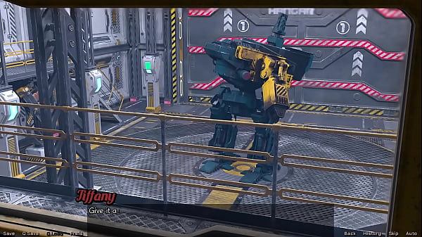 Stranded in space #18 flirting with a half robot girl 