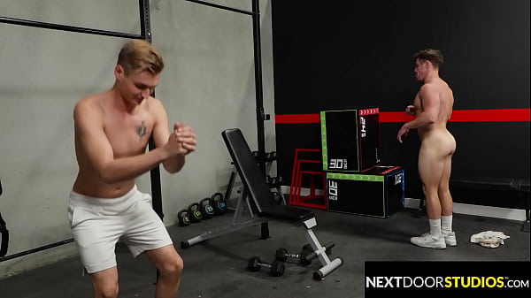 Spontaneous sex in the gym... That's hot, right? You bet your ass it is, and Kyle Fletcher and Ashton Silvers both know that. 