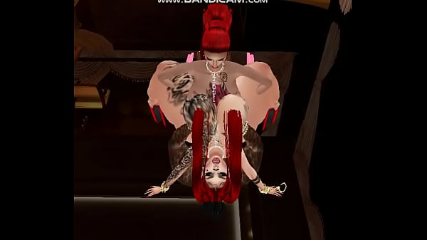 Horny mommy andstepdaughter share BBC